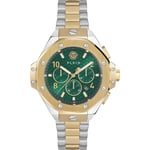 Montre Homme PHILIPP PLEIN ROYAL PWPRA0324 Chrono Acier d'Or Vert