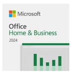 Microsoft Office Home & Business 2024, alla språk, för 1 dator, PC/Mac, E-licens