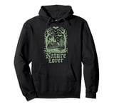 Nature Lover Dark Cottagecore Enchanting Forest Pullover Hoodie