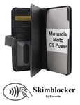 Skimblocker XL Wallet Motorola Moto G9 Power (Svart)