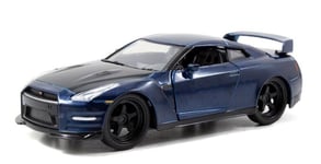 JADA TOYS - Voiture du film Fast & Furious 7 couleur bleu – NISSAN GT-R de 20...