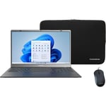 Pc Portable Notebook - Thomson Neo15 - 15,6 Fhd - Core I3-10110U - Ram 8Go - 256Go Ssd - Windows 11 - Noir - Azerty + Souris/Sleeve