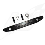 FR- Gpm Alloy Rear Bumper With Hook & 5Mm Led Light - 9Pc Set Wrangler 4Wd / Bla