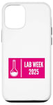 Coque pour iPhone 12/12 Pro Pink Lab Week 2025, jolie pour un technicien de laboratoire