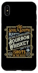 Coque pour iPhone XS Max Heart of the South Bourbon Whisky Design vintage