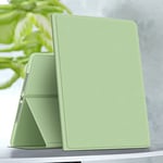 VAGHVEO Coque pour iPad Mini 4 / Mini 5 7.9" Flexible Étui Housse Smart Case (Réveil/Sommeil Automatique) Cover Arrière TPU Souple avec Porte-Stylo pour Apple iPad 7,9 Pouces Mini 4 5, Vert Clair