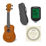 Reno RU150 Sopran Ukulele (Natur) Startpakke