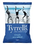 Tyrrells Lightly Sea Salted Sharing Crisps 150g