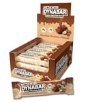 Battle Bites Dynabar High Protein Bars 12 x 60g - Chocolate Hazelnut Flavour - Low in Sugar, Free from Preservatives, Non-GMO, Suitable for Vegetarians - 18g protein + 219 calories per bar