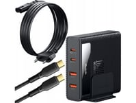 Mcdodo Hyperspace Gan 100W Laddningsstation Mcdodo Ch-1802 2Xusb-C, 2Xusb-A (Svart)