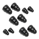 ISOtunes Öronproppar Triple Flange till ISOtunes In-Ear Headset - 5 Par - Svart