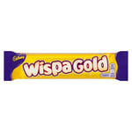 Cadbury Wispa Gold Chocolate Bar, Textured Milk Chocolate with Soft Caramel Centre, 48g