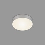 Briloner - Plafonnier LED sans cadre, LED plafonnier, LED montage en saillie, température de couleur blanc chaud, Ø157 mm, argenté