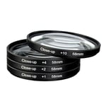 Macro Close up Lenses Lens Filters for Canon EOS 4000D, 2000D that has 18-55mm