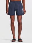 BOSS Dolphin Swim Shorts - Navy, Navy, Size Xl, Men