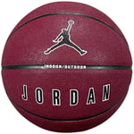 ballons de basket Unisexe, Jordan Ultimate 2.0 8P In Out Ball, Bordeaux