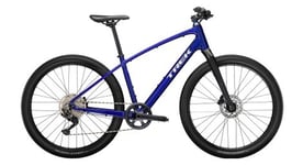 velo fitness trek dual sport 3 shimano deore 10v 650mm bleu 2023