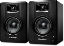 M-Audio BX4 4.5" Studio Monitors, HD PC Speakers for Recording and 