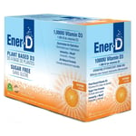 Ener-Life Ener-D Orange Effervescent Vitamin D Drink - 24 Sachets - Be