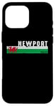 Coque pour iPhone 16 Pro Max Newport Wales Vibrant Coastal Legacy Souvenir UK Lover