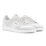 Boss Brandon Suede/Leather Men's White Trainers