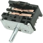 SPARES2GO Selector Switch Oven Function compatible with Cannon Cooker EGO 42.02900.027 102 104 C50 C60