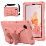 SKALO Xiaomi Redmi Pad SE 8.7 Butterfly EVA Fodral - Rosa Rosa