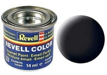 Revell 32108 Black, Matte 14 ml