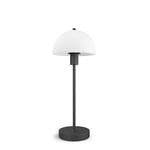 Herstal Vienda bordslampa svart/glas