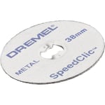 Dremel EZ SpeedClic SC456 Metal Cutting Wheel 5-pack, 5 Cutting Wheels with 38mm Cutting Diameter for Rotary Tool