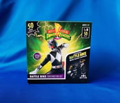 Power Rangers Mastodon Battle Bike With Black Ranger 50 Piece Set New