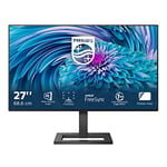 Philips Écran Gaming 272E2FA 68 cm (27 Pouces) (HDMI, DisplayPort, Temps de réponse de 4 ms, 1920 x 1080, 75 Hz, FreeSync) Noir