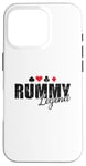 Coque pour iPhone 16 Pro Rummy Legend Hobby Jeu de cartes Romme