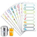 Baby Bottle Labels for Daycare, 128PCS Waterproof Name Labels Name Stickers for Kids Stuff School Supplies, Self Laminating, Dishwasher Safe, Preschool Toddler Name Tags for Sippy Cup Water Bottle