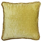 Paoletti ASTBURY 50X50 Poly Cush Ochre, Polyester, Ocker, 50x50cm