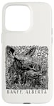 iPhone 15 Pro Max Banff, Alberta Canada Canadian Moose Mama and Baby Souvenir Case