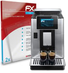 atFoliX 2x Screen Protector for DeLonghi PrimaDonna Soul ECAM610.75.MB clear