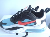 Nike Air Max 270 React trainer's shoes DA4288 001 uk 4.5 eu 39 us 7 NEW+BOX