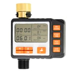 PNI Programmateur d'irrigation WT11 Pro, écran LCD, Connexion 3/4, Noir