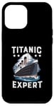 Coque pour iPhone 12 Pro Max Titanic Expert – White Starline RMS Titanic Garçons Filles