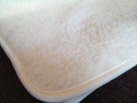 Merino Wool Under Blanket Mattress Topper in a deep pile fleece King  Size