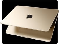 Coque Ultra-Mince Compatible Avec Macbook Air 15 Pouces 2024 2023 M2 A2941 M3 A3114 Con Touch Id, Anti-Rayures, Housse, Étui Rigide - Lumière Stellaire Mat