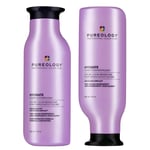 Pureology Hydrate Shampoo and Conditioner Moisturising Bundle for Dry Hair, Sulphate Free for a Gentle Cleanse