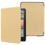 DMLuna Case for All-New 7" Kindle Paperwhite (12th Generation) 2024 Model:SA569P / Kindle Colorsoft Signature Edition (1st Gen), PU Leather, Lightweight Water-Safe Cover with Auto Sleep Wake, Khaki