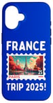 Coque pour iPhone 16 Tour Eiffel 2025 assortie en France