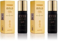 UTC Pure Gold by Mary Chess - Fragrance for Men - 50ml Eau de Toilette, made by Milton-Lloyd (Pack of 2)