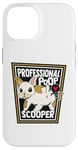 Coque pour iPhone 14 Professional Poop Scooper Chien Wauwau Bouledogue français