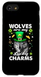 iPhone SE (2020) / 7 / 8 Wolves Are My Lucky Charms St Patricks Day Irish Wolf Case