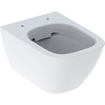 Geberit Smyle Square Vegghengt Toalett 49x35 cm, compakt, Hvit - 500.379.01.1