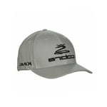 Cobra Pro Tour Flexfit Mens Grey Golf Cap - White Cotton - Size L/XL